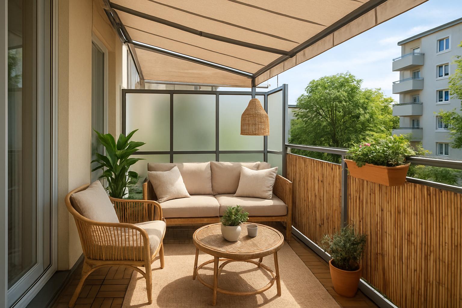 Jak urządzić balkon w bloku, by stał się dodatkowym pokojem letnim?. Osłony i zabudowy balkonowe Jak urządzić balkon w bloku, by stał się dodatkowym pokojem letnim?. Osłony i zabudowy balkonowe