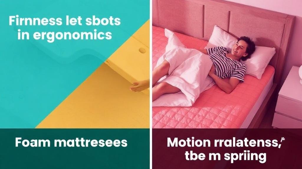 Materace piankowe vs sprężynowe – twardość i ergonomia. Izolacja ruchu i komfort partnera