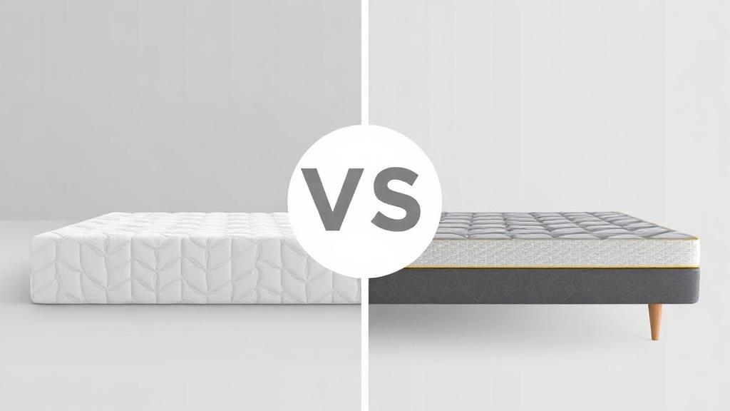 Materace piankowe vs sprężynowe – twardość i ergonomia. Pianka versus sprężyny: mechanika pracy