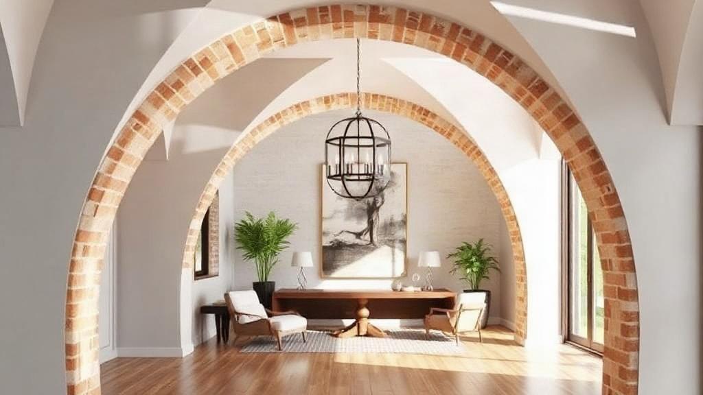 Jak wykorzystać łuki i zaokrąglone formy w aranżacji wnętrz?. Łuki w architekturze wnętrza